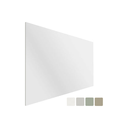 SHARP whiteboard, frameless, with straight corners, WxH 2180 x 1180 mm, white.