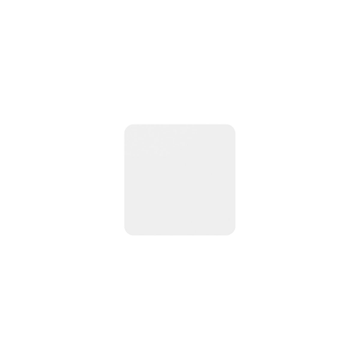 CURVE whiteboard, frameless, with rounded corners, WxH 1180 x 1180 mm, white.