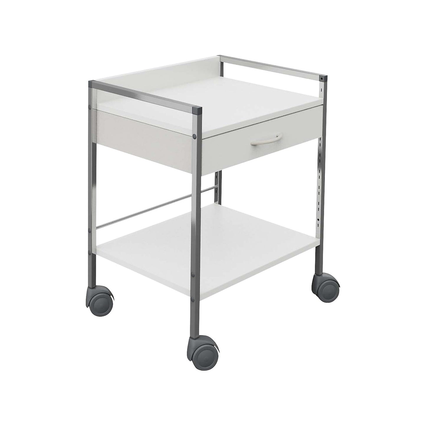 Ward trolley Variocar, 2 shelves, LxW 485 x 837 mm.