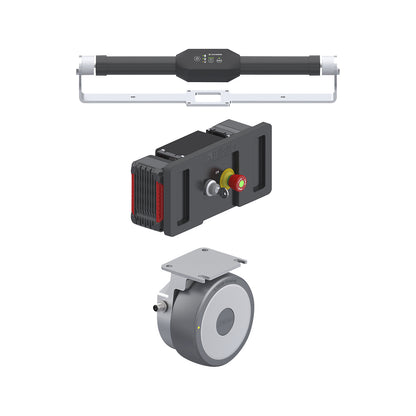 ErgoMove 500 drive system set, sensor handle with force sensing, handle length 515 mm.