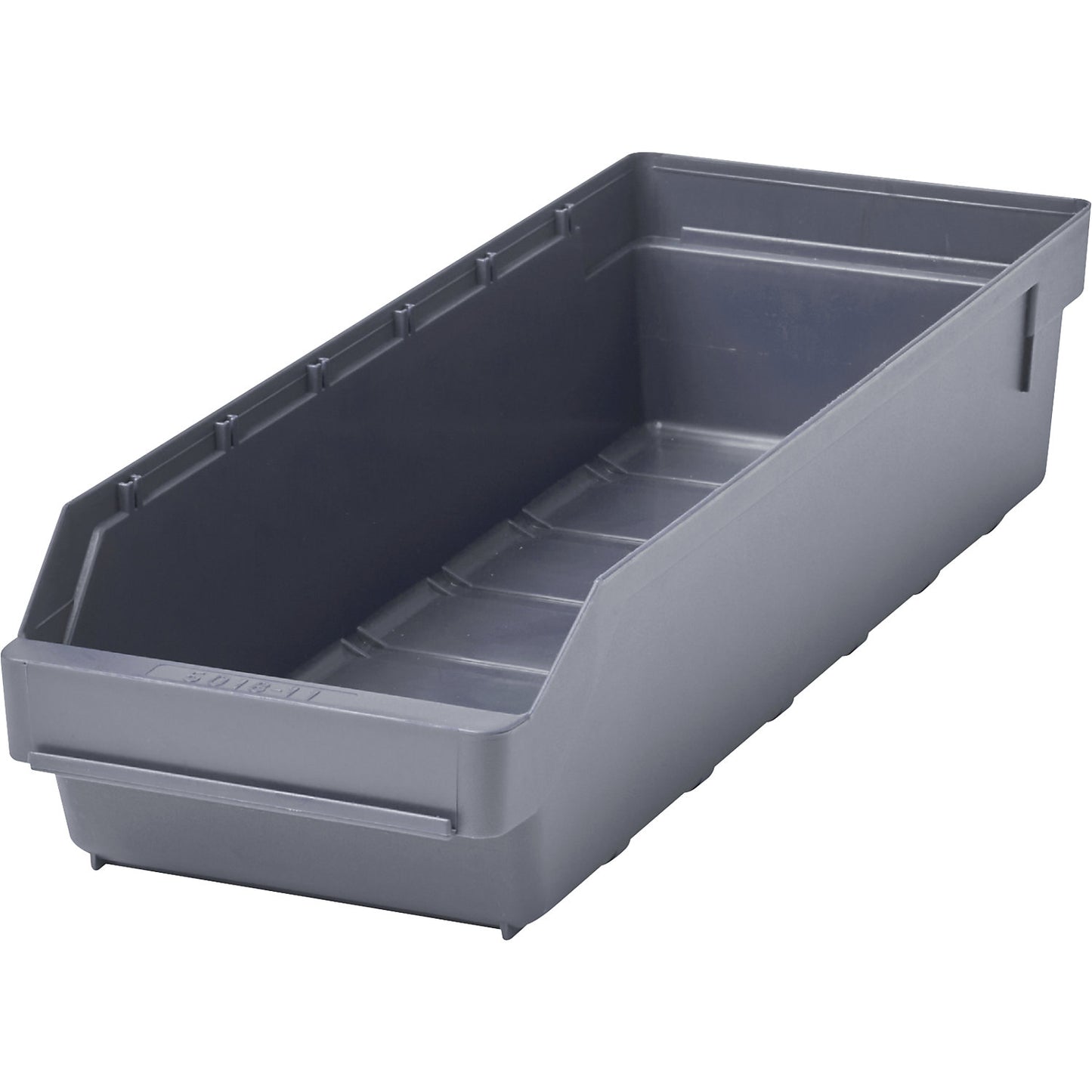 Shelf bin made of highly impact resistant polypropylene, grey, LxWxH 500 x 180 x 110 mm, pack of 20.