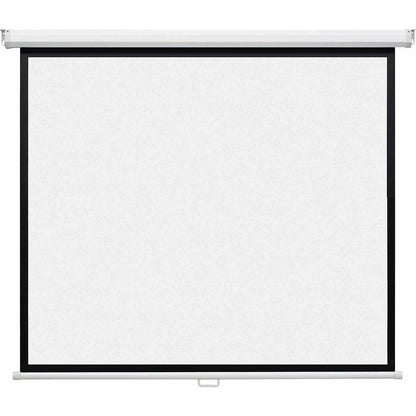 Roller projection screen, polyester / PVC-coated, matt white, projection surface WxH 2000 x 2000 mm.
