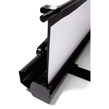 Pull-Up projector screen, polyester / PVC-coated, matt white, viewing area WxH 2195 x 2000 mm.