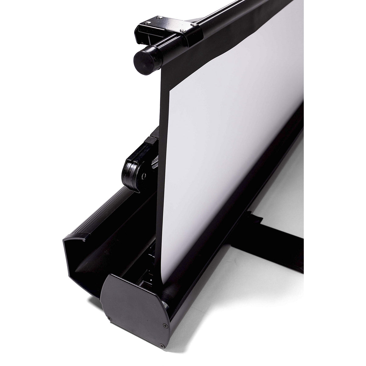 Pull-Up projector screen, polyester / PVC-coated, matt white, viewing area WxH 2195 x 2000 mm.