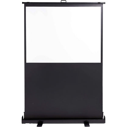 Pull-Up projector screen, polyester / PVC-coated, matt white, viewing area WxH 2195 x 2000 mm.