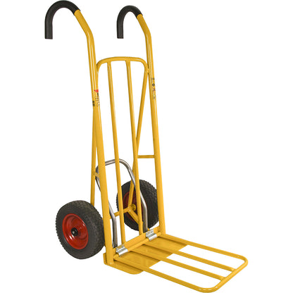 Multi-sack truck, max. load 250 kg, polyurethane.