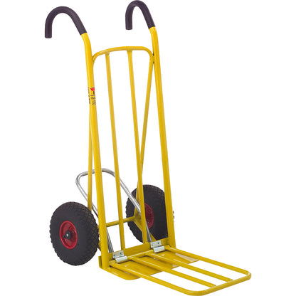 Multi-sack truck, max. load 250 kg, pneumatic tyre.