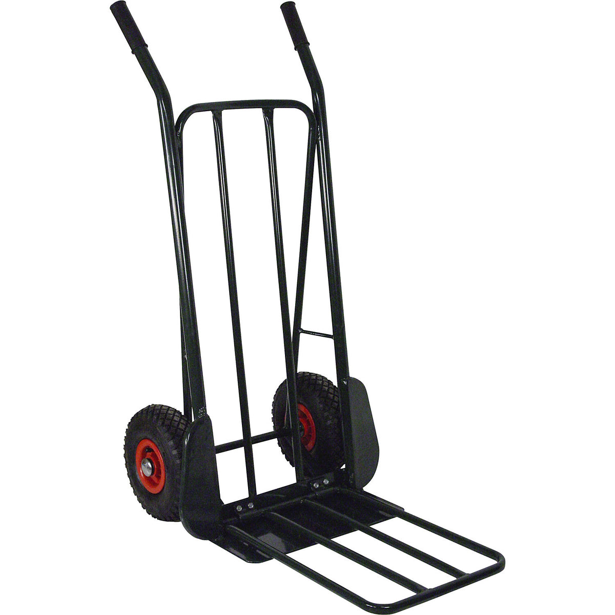 DIY sack truck, WxH 560 x 1200 mm, max. load 250 kg, pneumatic tyre.
