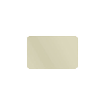 CURVE whiteboard, frameless, with rounded corners, WxH 1780 x 1180 mm, brown.