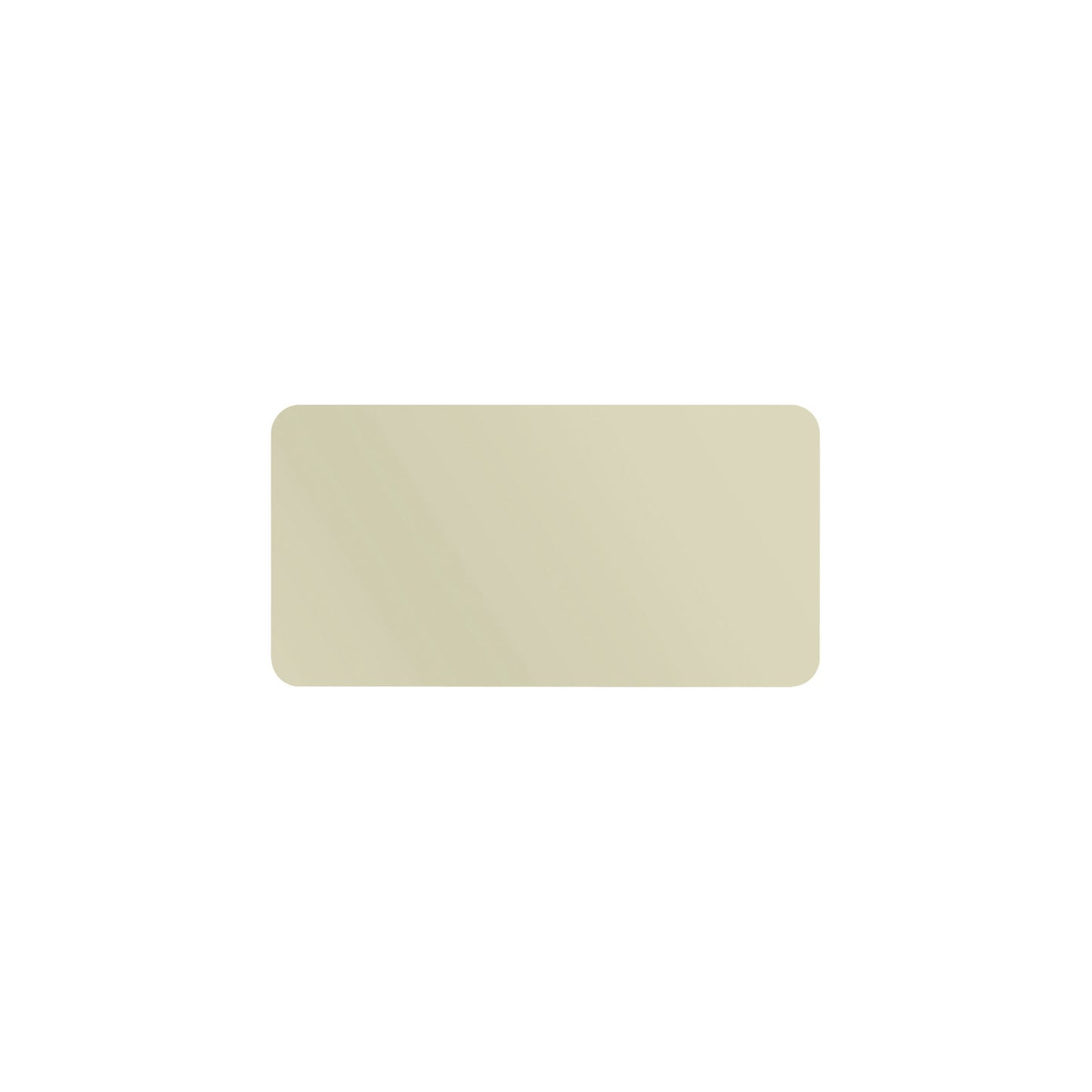CURVE whiteboard, frameless, with rounded corners, WxH 1480 x 980 mm, brown.
