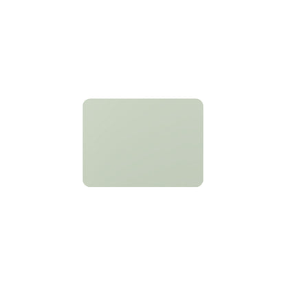 CURVE whiteboard, frameless, with rounded corners, WxH 1480 x 1180 mm, green.