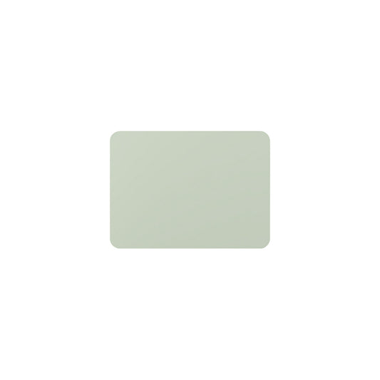 CURVE whiteboard, frameless, with rounded corners, WxH 1480 x 1180 mm, green.