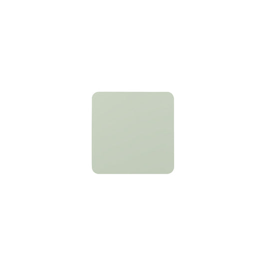 CURVE whiteboard, frameless, with rounded corners, WxH 1180 x 1180 mm, green.