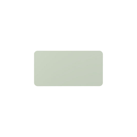 CURVE whiteboard, frameless, with rounded corners, WxH 1480 x 980 mm, green.