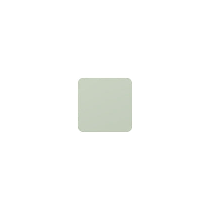 CURVE whiteboard, frameless, with rounded corners, WxH 980 x 980 mm, green.