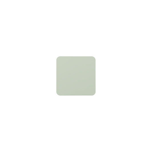 CURVE whiteboard, frameless, with rounded corners, WxH 980 x 980 mm, green.