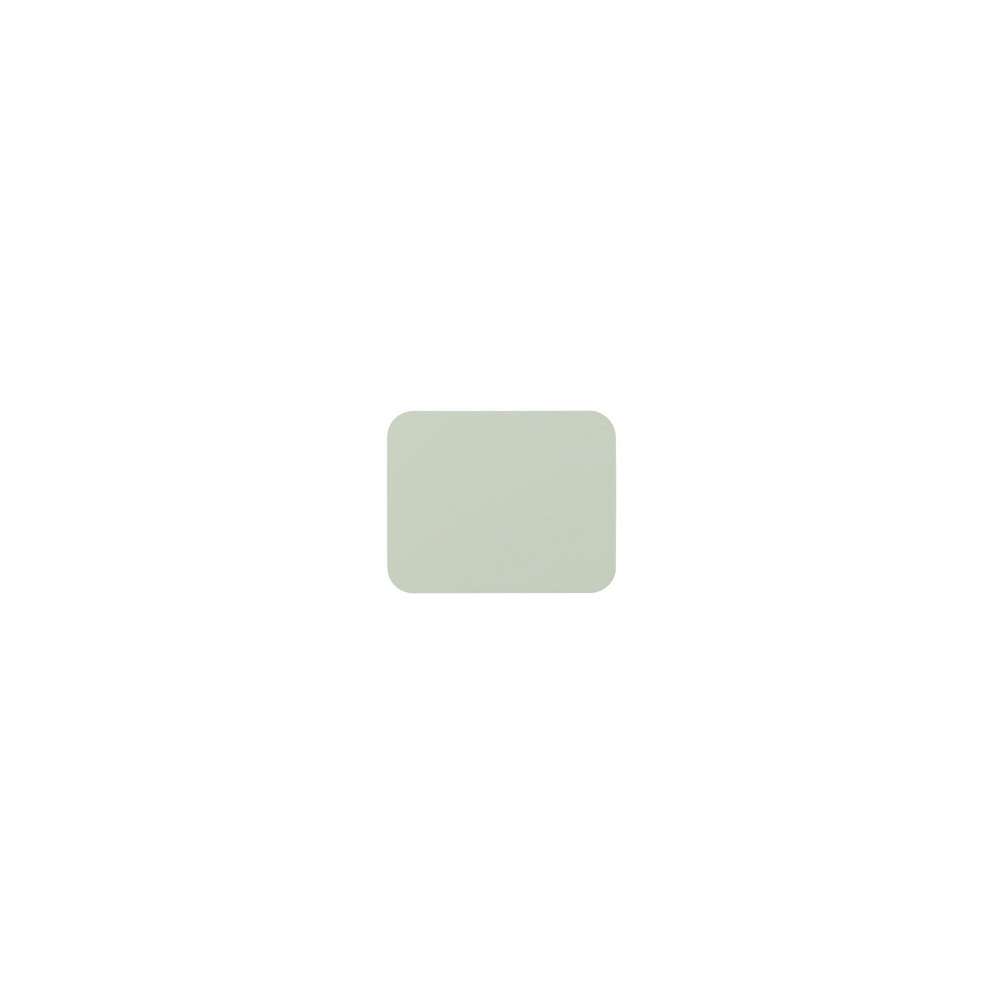 CURVE whiteboard, frameless, with rounded corners, WxH 880 x 580 mm, green.