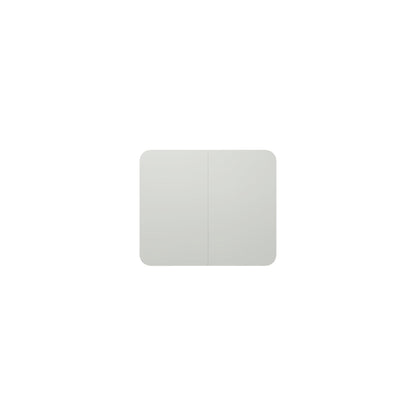 Design XXL whiteboard VisuWall Curve, sheet steel, enamel, WxH 2940 x 1980 mm, grey.