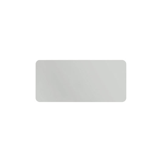 CURVE whiteboard, frameless, with rounded corners, WxH 1480 x 980 mm, grey.