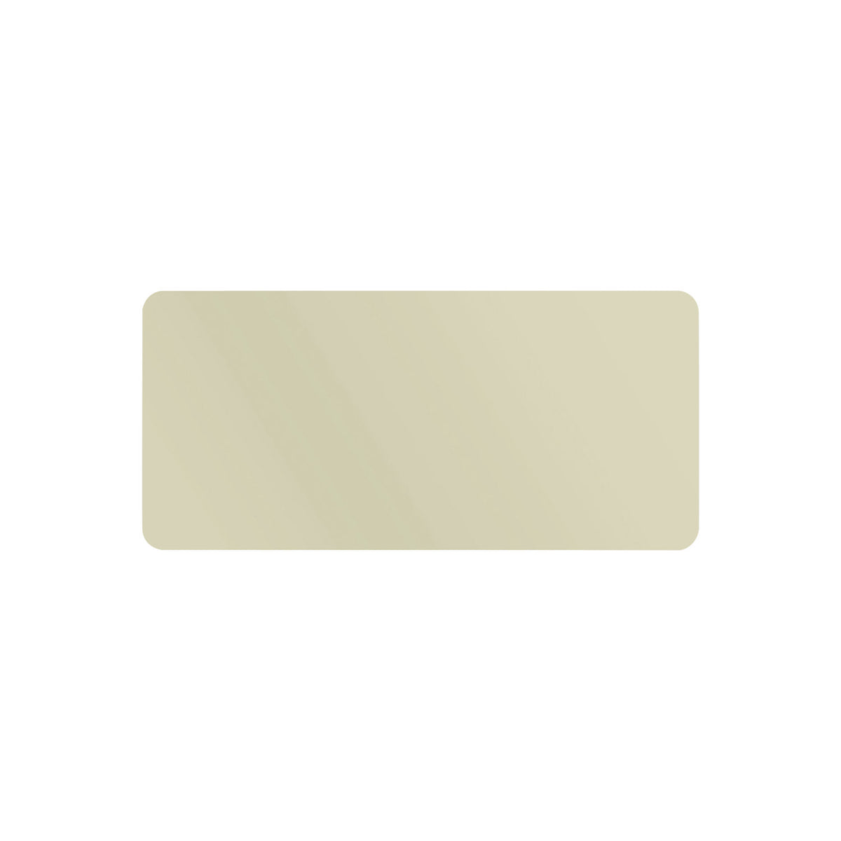 CURVE whiteboard, frameless, with rounded corners, WxH 2380 x 1180 mm, brown.