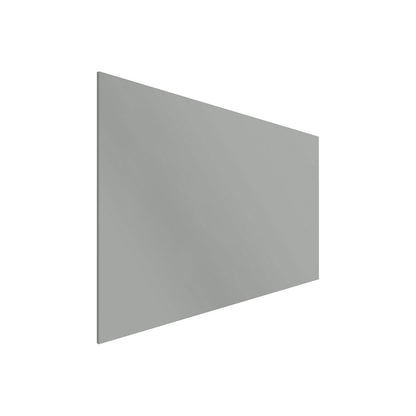 SHARP whiteboard, frameless, with straight corners, WxH 1980 x 980 mm, grey.