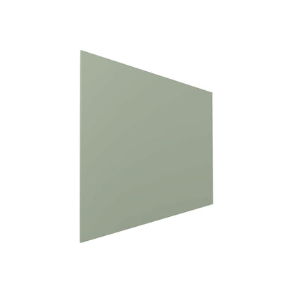 SHARP whiteboard, frameless, with straight corners, WxH 1480 x 1180 mm, green.