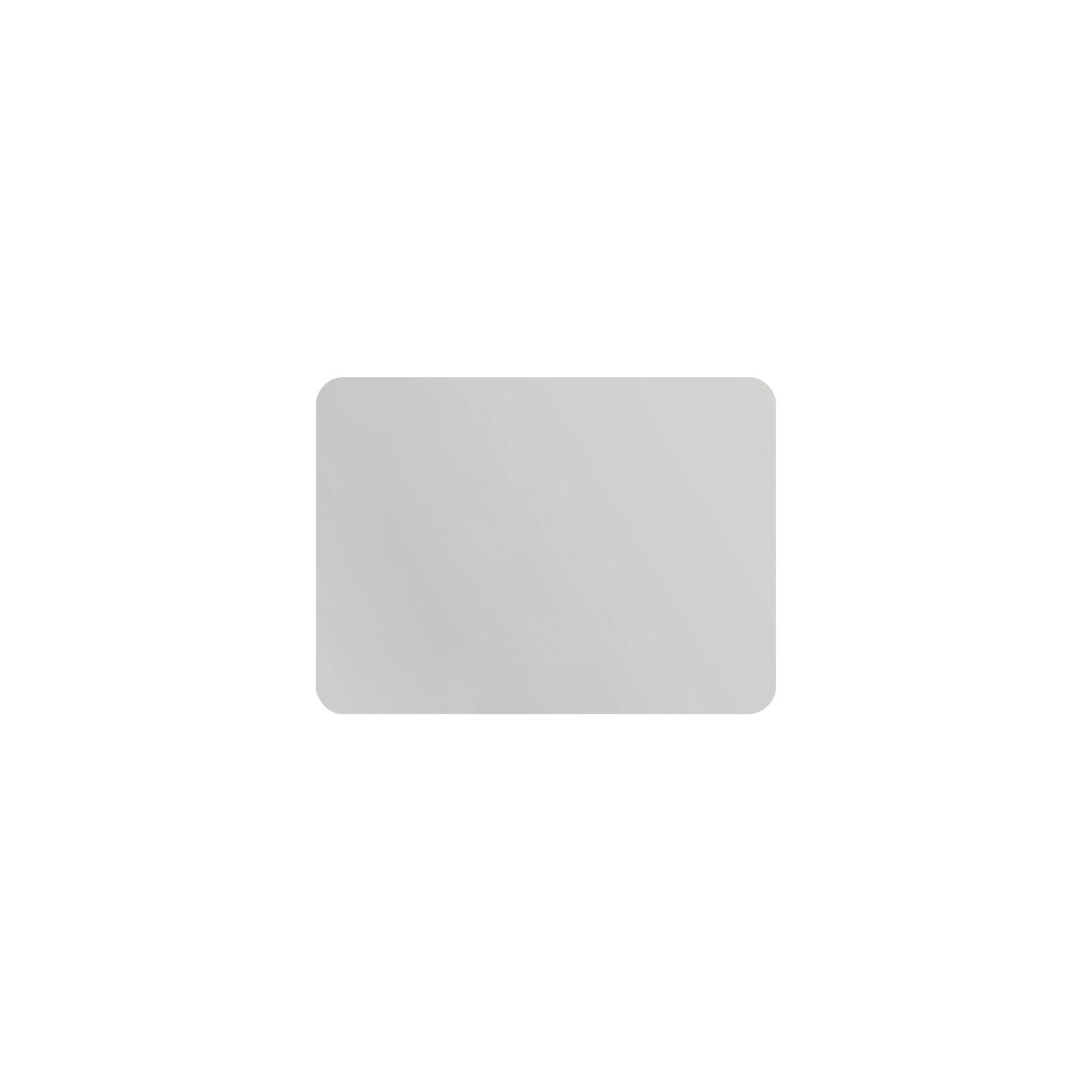 CURVE whiteboard, frameless, with rounded corners, WxH 1480 x 1180 mm, grey.