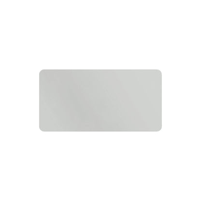 CURVE whiteboard, frameless, with rounded corners, WxH 2180 x 1180 mm, grey.