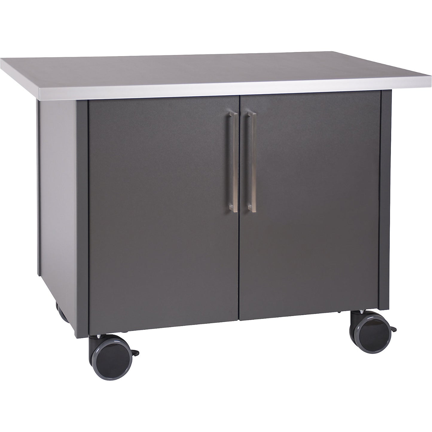 Service and coffee station, with 2 doors, length 1250 mm, WxH 740 x 900 mm.