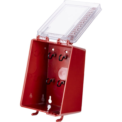 Locking box, 8 suspension points, plastic.