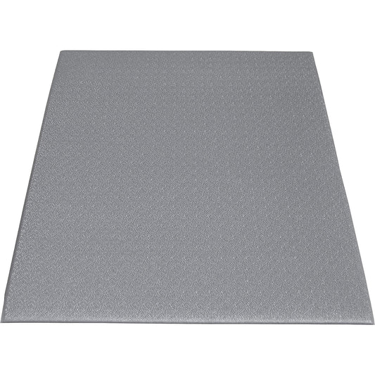 Yoga Metre Super workstation mat, grey, fixed dimensions, LxW 900 x 600 mm.