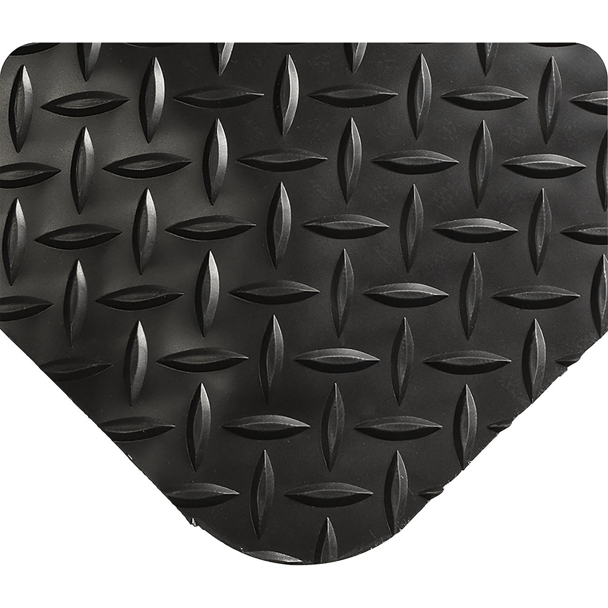 Yoga Deck Ultra workstation mat, fixed dimensions, LxW 1500 x 900 mm, black.