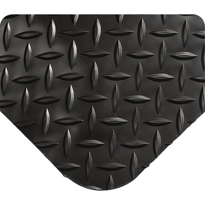 Yoga Deck Ultra workstation mat, fixed dimensions, LxW 1500 x 900 mm, black.