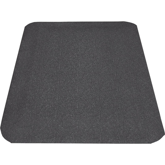 Yoga Deck Spark anti-fatigue matting, black, fixed dimensions, LxW 900 x 600 mm.