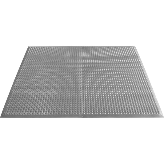 Yoga Ergo Fire anti-fatigue matting, round studs, LxW 1250 x 950 mm, grey.