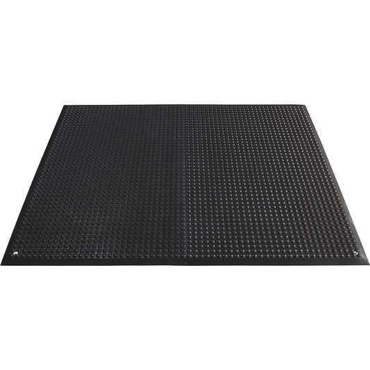 ESD anti-fatigue matting Yoga Ergo Stat, made of polyurethane, LxW 1250 x 950 mm, black.