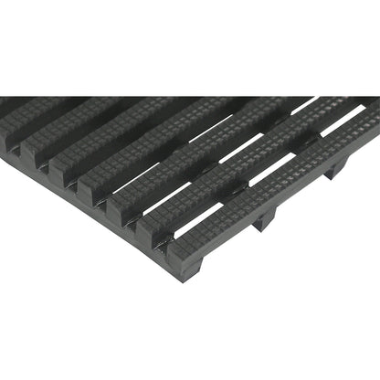 Yoga Roll Oil floor mat, black, max. 10 m, width 1200 mm.