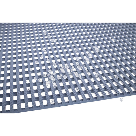 Yoga Roll Roof floor mat, grey, length 10 m, width 900 mm.