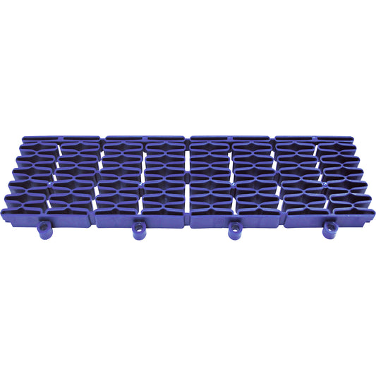 Yoga Easy Event plastic floor tile, load capacity 220 t/m², LxW 300 x 75 mm, blue, expansion tiles, pack of 5.