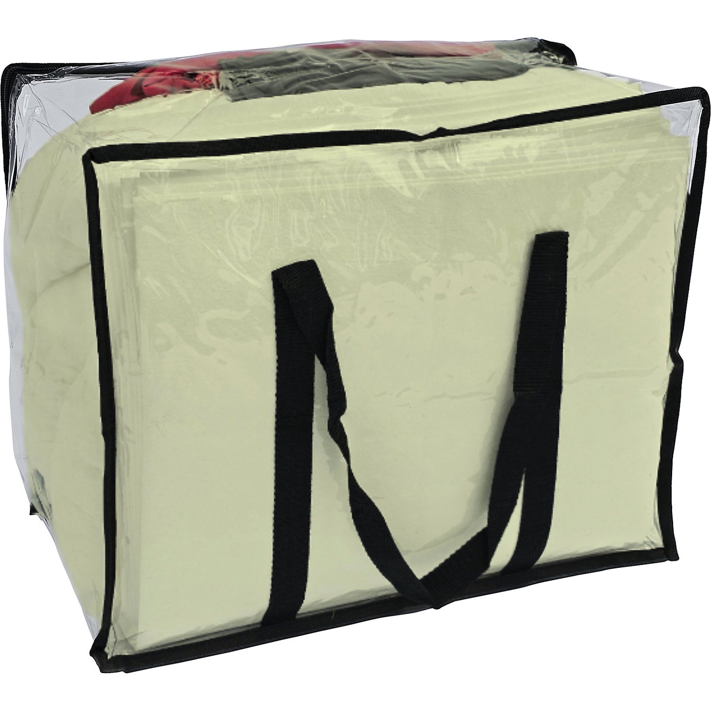Spill emergency kit in carrying bag, absorption 50 l, chemicals model, yellow.