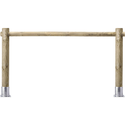 Wooden bicycle racks, 4 parking spaces, brown, standard unit.