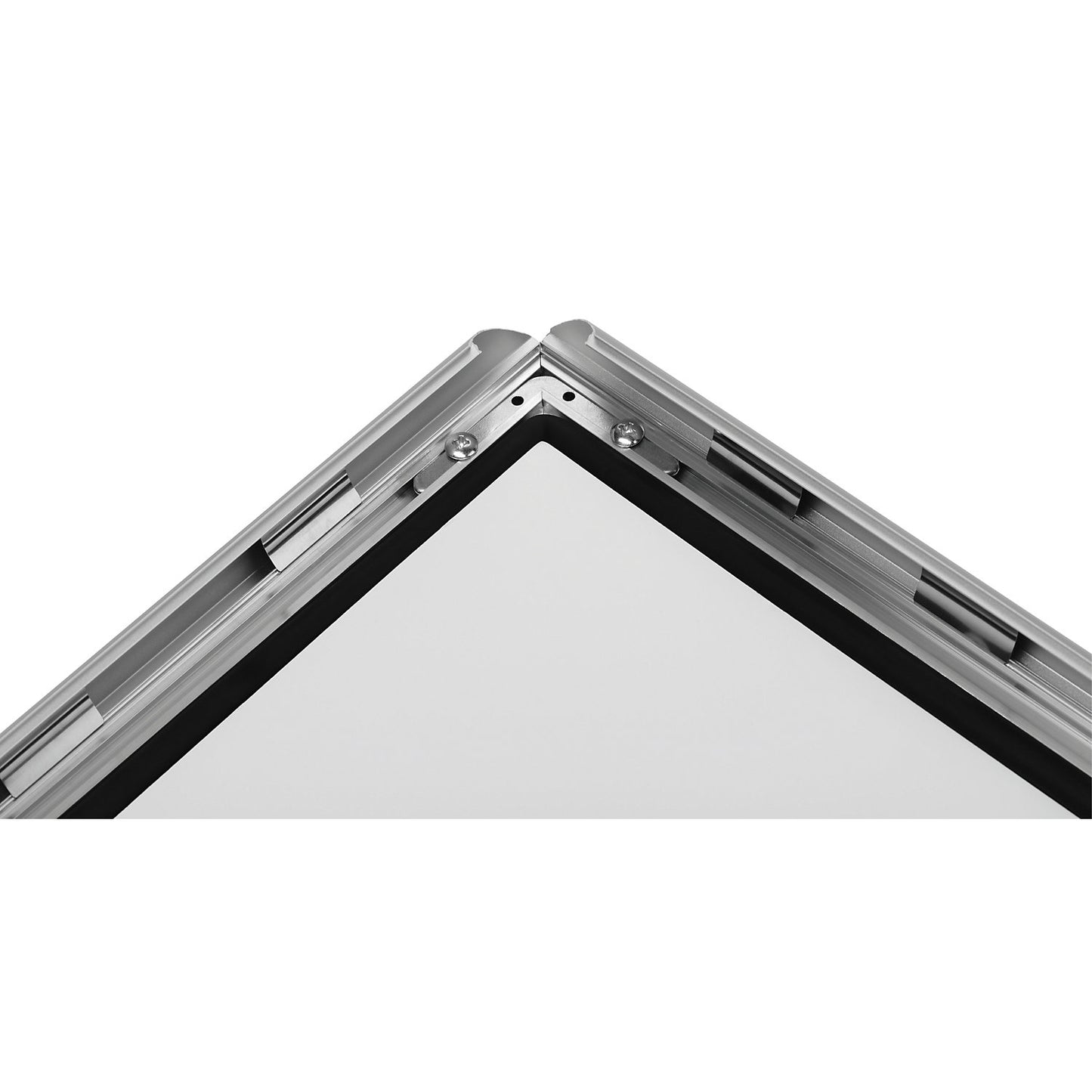 Robust aluminium snap frame outdoor, aluminium, anodised, HxW 470 x 350 mm, A3 format.
