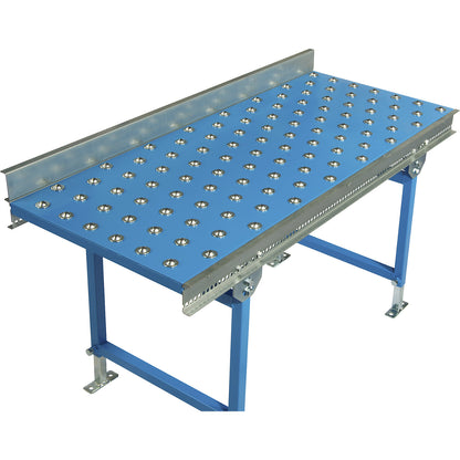 Ball transfer table, length 1000 mm, spacing 75 mm.