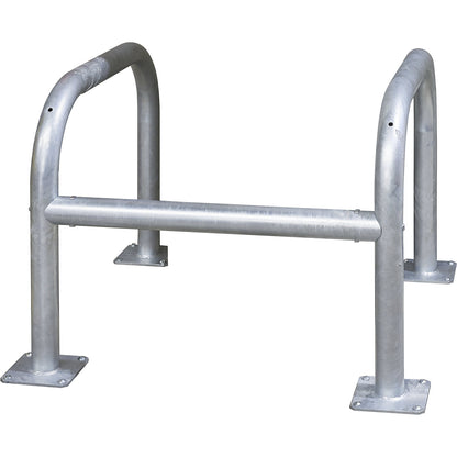 Column protection, 3-sided, galvanised, HxWxD 660 x 890 x 890 mm, grey.