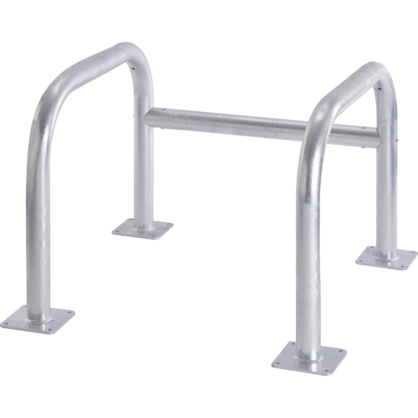 Column protection, 3-sided, galvanised, HxWxD 660 x 890 x 890 mm, grey.