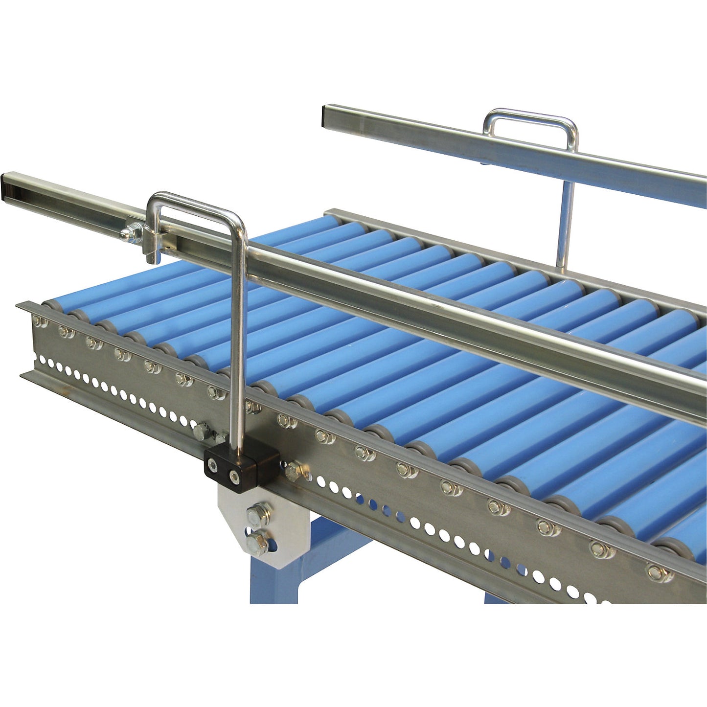 Side guide, straight, single-sided, 1500 mm.