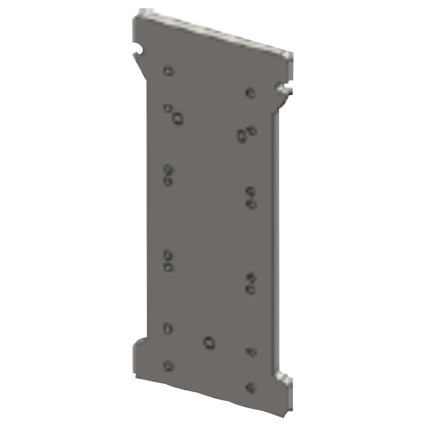 Quick-clamping carriage, stainless steel, max. load 205 kg, tool jib.