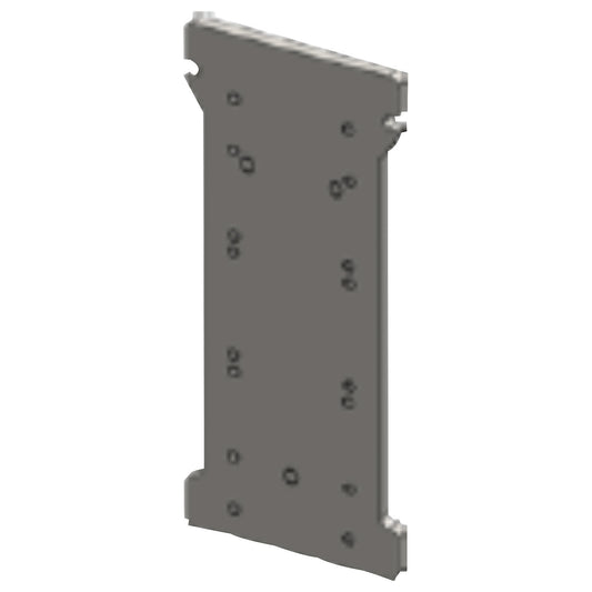 Quick-clamping carriage, stainless steel, max. load 205 kg, tool jib.