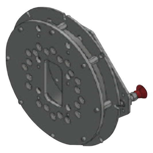 Rotary unit WP 130 Jolner, grey, max. load 60 kg, stainless steel.