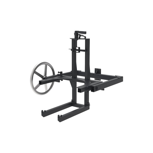 Drum positioner WP 130 Jolner, grey, max. load 50 kg, steel.